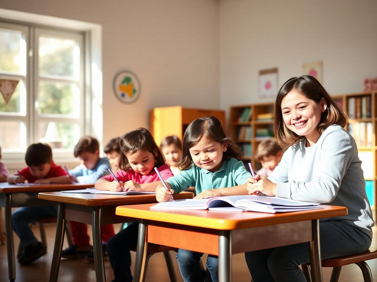 Kindergarten program at Whole Child Academy